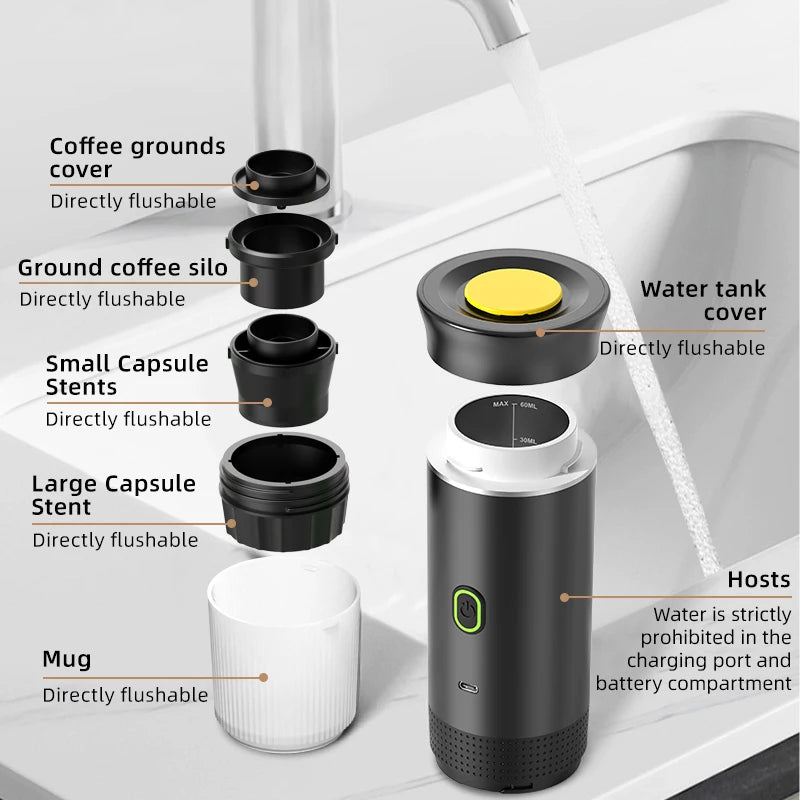 Wireless Portable Coffee Maker